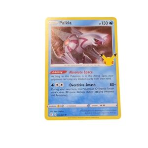 Pokemon TCG Celebrations Palkia 4/25 Holographic Rare Holo Foil